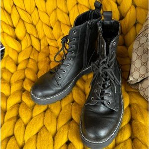 Black Combat Boots
